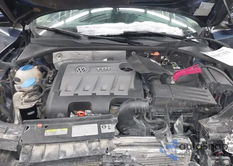 2013 Volkswagen Passat 2.0L Tdi Se z USA, uszkodzony, nr VIN 1VWBN7A39DC054099